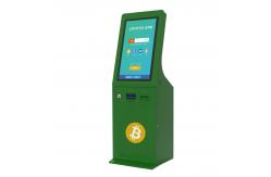 China Self Service 32inch Buy And Sell Bitcoin ATM Kiosk Cash Exchange BTM Machine supplier
