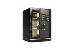 China Black Home Office Safe Box Large Storage Space Digital Security supplier