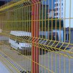 Galvanized Steel V Bending Curved 3d Welded Mesh Fencing 1530mm Height for sale