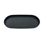 School 9 Inch Melamine Salad Plate Anti Scratch Slate Sushi Serving Plate for sale