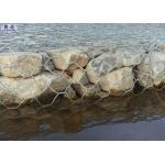 Pvc Coated Galvanized Erosion Control Gabion Baskets For River / Bank Slope for sale