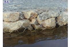 China Pvc Coated Galvanized Erosion Control Gabion Baskets For River / Bank Slope supplier