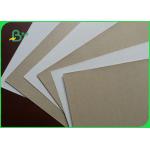 Recycled Pulp White Clay Coated Duplex Board Grey Back Paper For Package