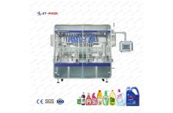 China 0.6-0.8mpa Disinfectant Filling Machine Servo High Viscosity Piston Filler supplier