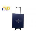 Easy Assembled Cardboard Trolley Box Light High Weight Capacity For Exhibition for sale