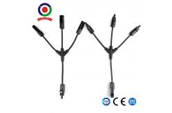 China Fireproof  Low Power Loss M/3F F/3M Solar Branch Connector supplier