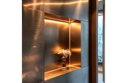China Accessible Stainless Steel Recessed Niche With Easy Reach Design supplier