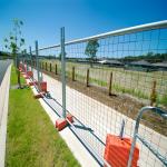 Portable 2.4m Metal Temporary Fence Anti-Corrosion Solution for Parking Zones & Public Safety for sale