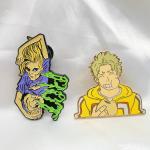 Custom Logo Enamel Pins Soft meta Badge Company Label Pin high quality Soft Enamel Pin for sale