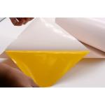 Strong Adhesive Polyimide Materials Matte White 1Mil With Glassine
