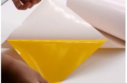 China Strong Adhesive Polyimide Materials Matte White 1Mil With Glassine supplier