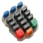 SGS PU Coating Rubber Keyboard Keys 60 Shore A for sale