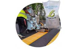 China Convex Thermoplastic Paint For Pavement Markings High-Visibility Customizable Shapes supplier