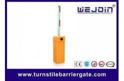 China WEJOIN DC Motor Automatic Parking Vehicle Barrier 1s 3m with LED arm supplier