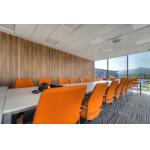 Sliding Vary Foldable Wall Partition Operable Door For Office No Floor Track for sale