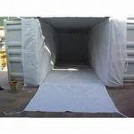 Dry Bulk Four Panel Ibc Tote  Shipping Container Liner Bags for sale