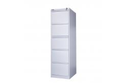 China Customized  Kd Structure 5 Drawer Metal Filing Cabinet ISO14001 Certified supplier