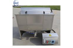 China Oil / Water Separation Automatic Fryer Machine Customized With Intelligent Temperature Control supplier