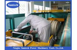 China 660x100mm Galvanized Steel Frame Nylon Sheaves Stringing Conductor Pulley Block supplier