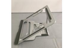 China CNC Stamping 3.5mm Foldable Laptop Holder / Fold Up Laptop Stand supplier
