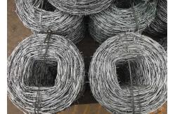 China Reverse And Normal Twist Barbed Fencing Wire For Construction Wall Protection supplier