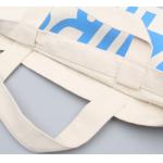 Personalized Reusable Canvas Shopping Bags , Washable Cloth Grocery Bags