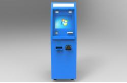 China 19inch Touchscreen Bank ATM Machine With Bulk Cash Acceptor And Dispenser supplier