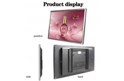 China Android OS Wall Mounted Digital Signage Long Panel Life 6 ms Response Time supplier