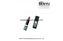 China Lip Gloss Cosmetic Packaging Boxes Label Empty Black Empty supplier