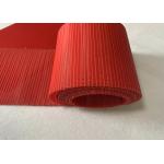 White Blue Red Endless Polyester Mesh Belt For Air Permeability And Durability for sale