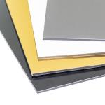 0.3mm*0.3mm Aluminium Composite Panel Acm 1240mm For Wall Cladding for sale