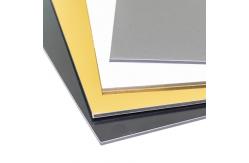 China T3-T8 Temper Aluminum PVDF Coating Panel With Extrusion Lamination Method supplier