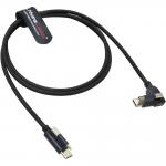 Alvin's Locking USB C Cable for Blackmagic 4K G2 3.3ft 10Gbps for sale