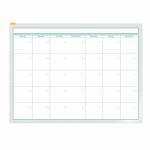 Dry Erase Reusable Calendar Planner Sticky Monthly Planner SGS OEM