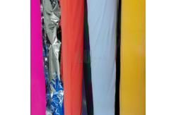 China 1.37m*100m Clothes Soft Rainbow Reflective Fabric supplier