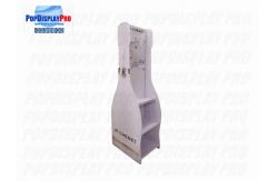 China Heavy Duty Store Permanent Wine POS Merchandising Shelf Sheet Metal Display Rack supplier