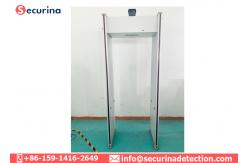 China 33zones Walk Through Temperature Scanner Fever Screening 10.1 Inch LCD Screen supplier