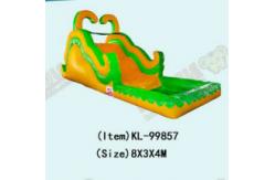 China Aldult  Outdoor Rental Inflatable Large Water Slides With Bouncy supplier