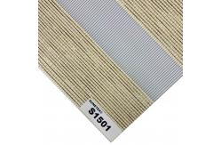 China Korean Style Zebra Blinds Fabric Delicate Horizontal Day And Night supplier