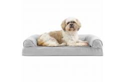 China 4.8kg Cooling Memory Foam Dog Bed 44in Machine Washable Pet Bed supplier
