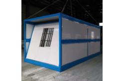China Grey White Folding Container House 50mm EPS Sandwich Panel Foldable House Container supplier