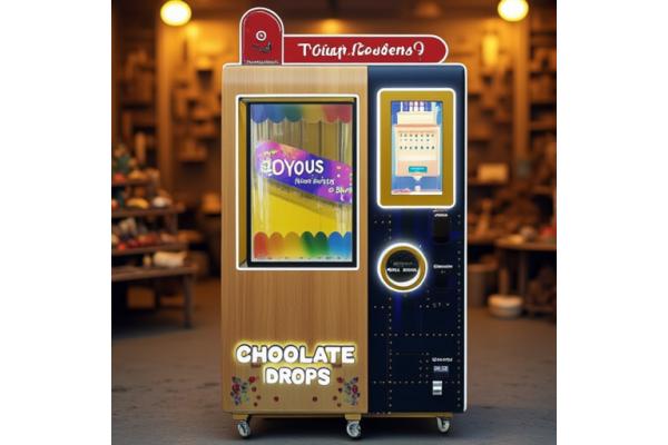 Coin Smart Candy Vending Machine For 7 Flavors