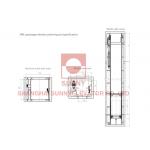 Load 630~1600kg MRL Passenger Elevator High Speed Elevator Less Space