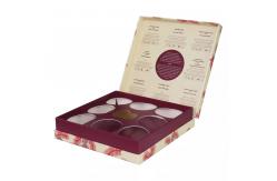 China Rectangle Cardboard Paper Gift box , 9 Compartment Tea Box Cutomized Sizes supplier