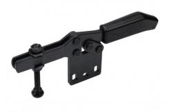 China Black Oxide Straight Base Quick Release Horizontal Handle Toggle Clamp GH-290308 supplier