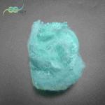 Regenerated Polyester Staple Fiber Light Blue Dope Dyed 2.5D PSF For Padding for sale