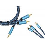 3.5/2 RCA Gold Plated Extension Cable for sale
