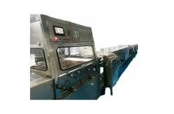 China 600mm belt width chocolate enrobing production line supplier