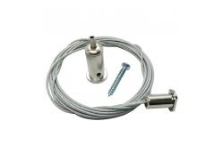 China Ceiling Attachment Adjustable Cable Gripper Nickel Grip Lock CNC Hardware Tools supplier