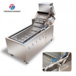 2.6KW Commercial fruit and vegetable bubble cleaner high pressure spray to remove vegetable residue washing machine for sale